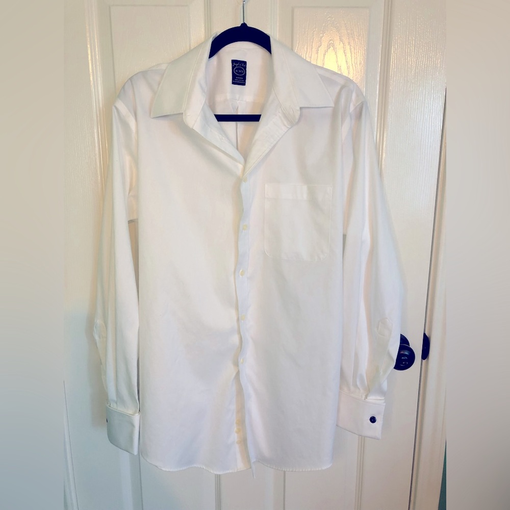 Joseph & Feiss White Tuxedo Shirt Men’s Size 16 34/35 - 100% Cotton